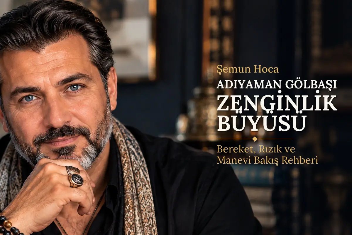Adıyaman Gölbaşı Zenginlik Büyüsü – Şemun Hoca rehberi (temsili görsel)