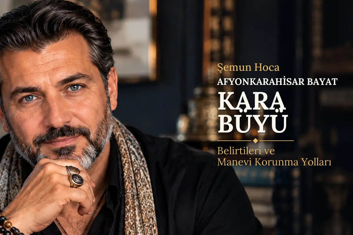 Afyonkarahisar Bayat Kara Büyü – Şemun Hoca rehberi (temsili görsel)