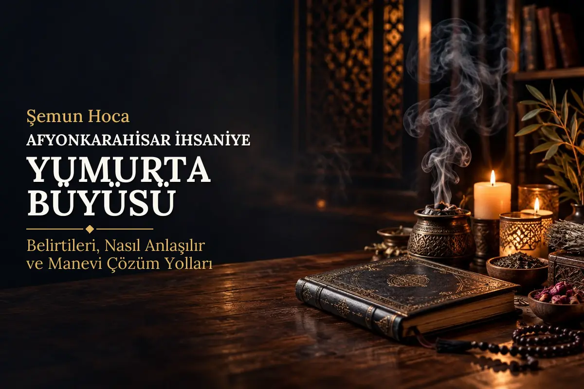 Afyonkarahisar İhsaniye Yumurta Büyüsü – Şemun Hoca rehberi (temsili görsel)
