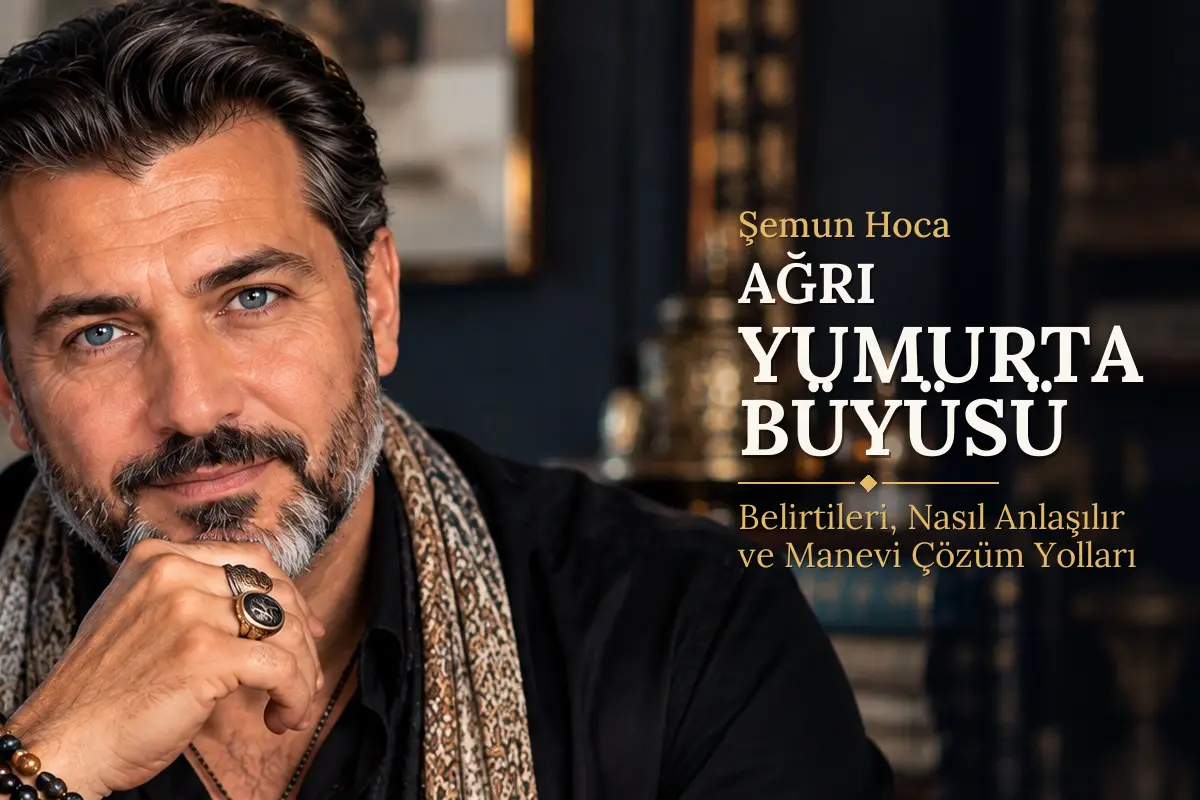 Ağrı Yumurta Büyüsü – Şemun Hoca rehberi (temsili görsel)
