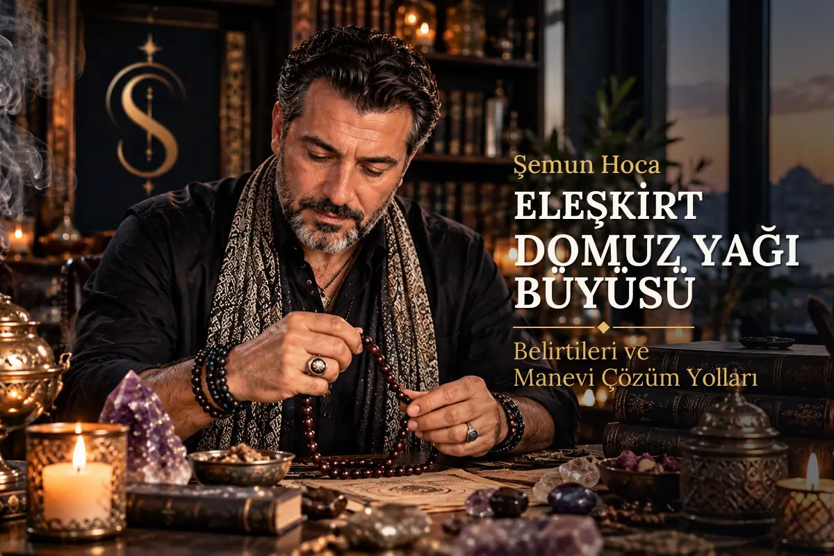 Eleşkirt Domuz Yağı Büyüsü – Şemun Hoca rehberi (temsili görsel)