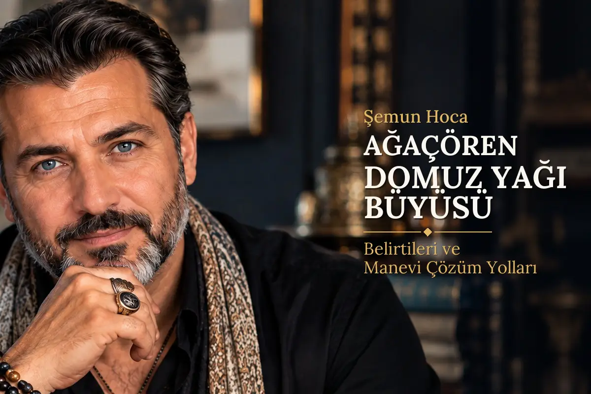 Ağaçören Domuz Yağı Büyüsü – Şemun Hoca rehberi (temsili görsel)