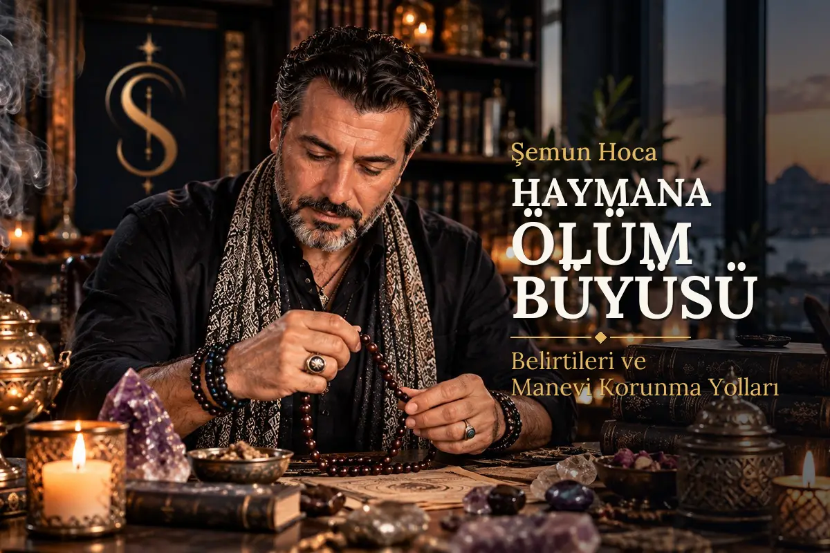 Haymana Ölüm Büyüsü – Şemun Hoca rehberi (temsili görsel)
