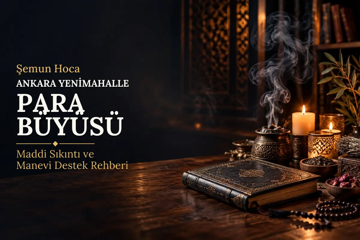 Ankara Yenimahalle Para Büyüsü – Şemun Hoca rehberi (temsili görsel)