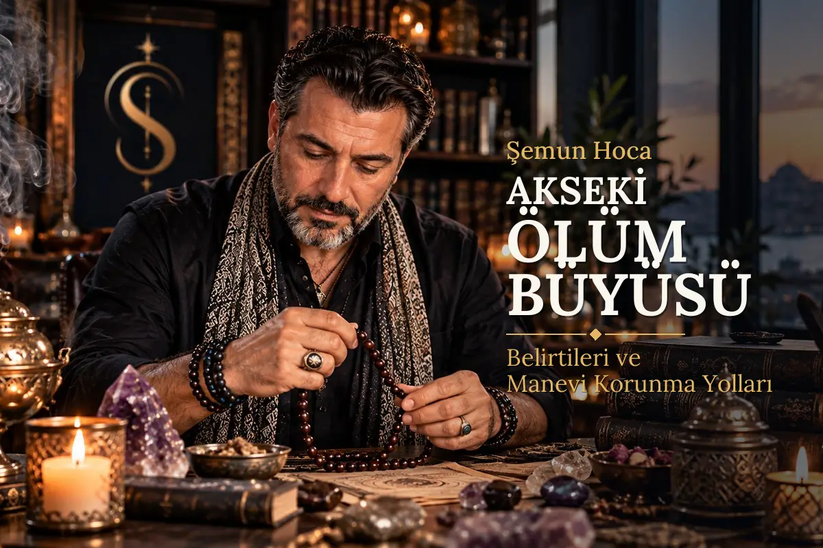 Akseki Ölüm Büyüsü – Şemun Hoca rehberi (temsili görsel)