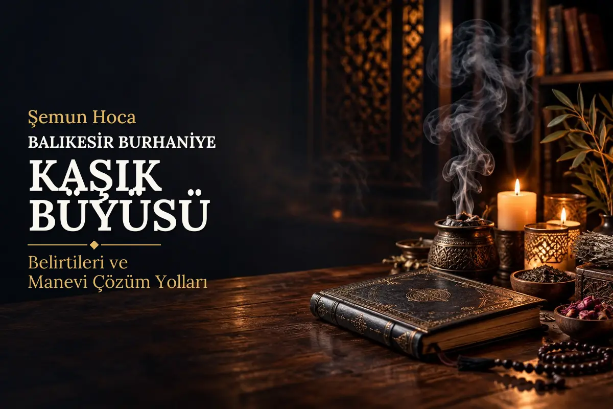 Balıkesir Burhaniye Kaşık Büyüsü – Şemun Hoca rehberi (temsili görsel)