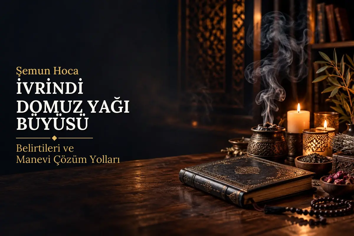 İvrindi Domuz Yağı Büyüsü – Şemun Hoca rehberi (temsili görsel)
