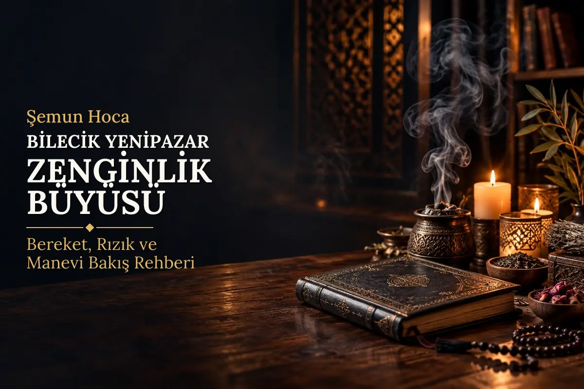 Bilecik Yenipazar Zenginlik Büyüsü – Şemun Hoca rehberi (temsili görsel)