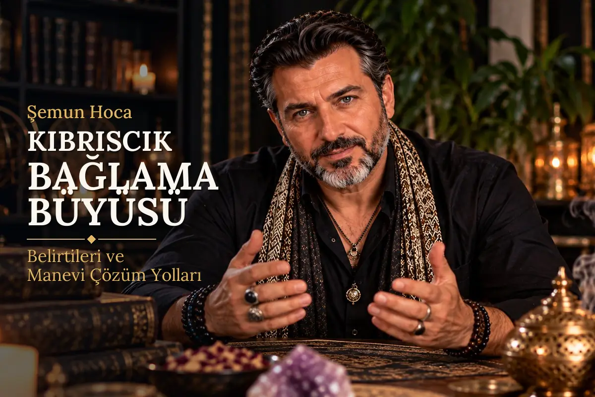 Kıbrıscık Bağlama Büyüsü – Şemun Hoca rehberi (temsili görsel)