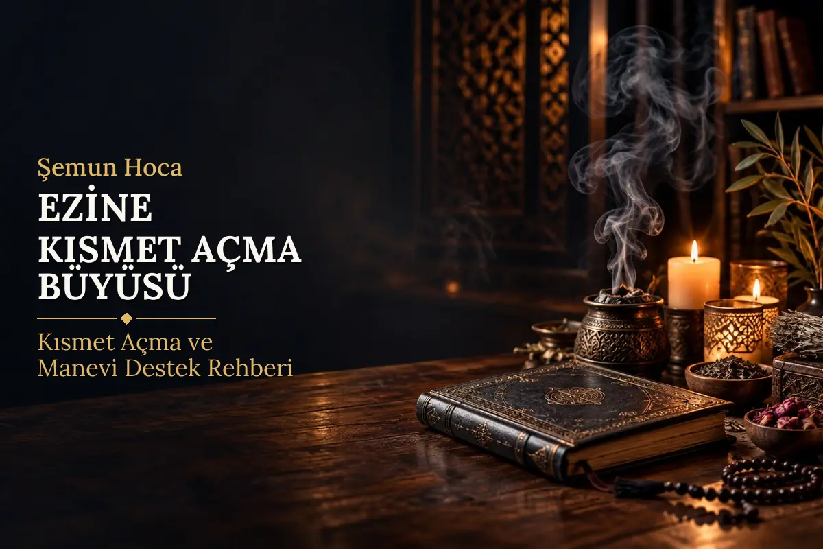 Ezine Kısmet Açma Büyüsü – Şemun Hoca rehberi (temsili görsel)