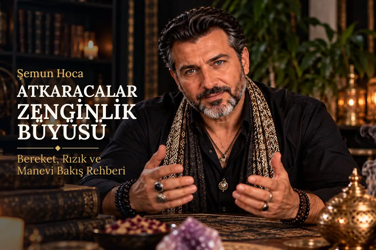 Atkaracalar Zenginlik Büyüsü – Şemun Hoca rehberi (temsili görsel)