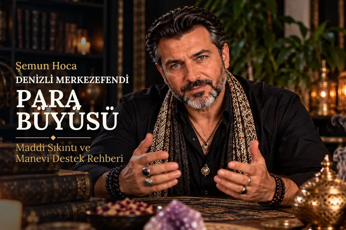 Denizli Merkezefendi Para Büyüsü – Şemun Hoca rehberi (temsili görsel)