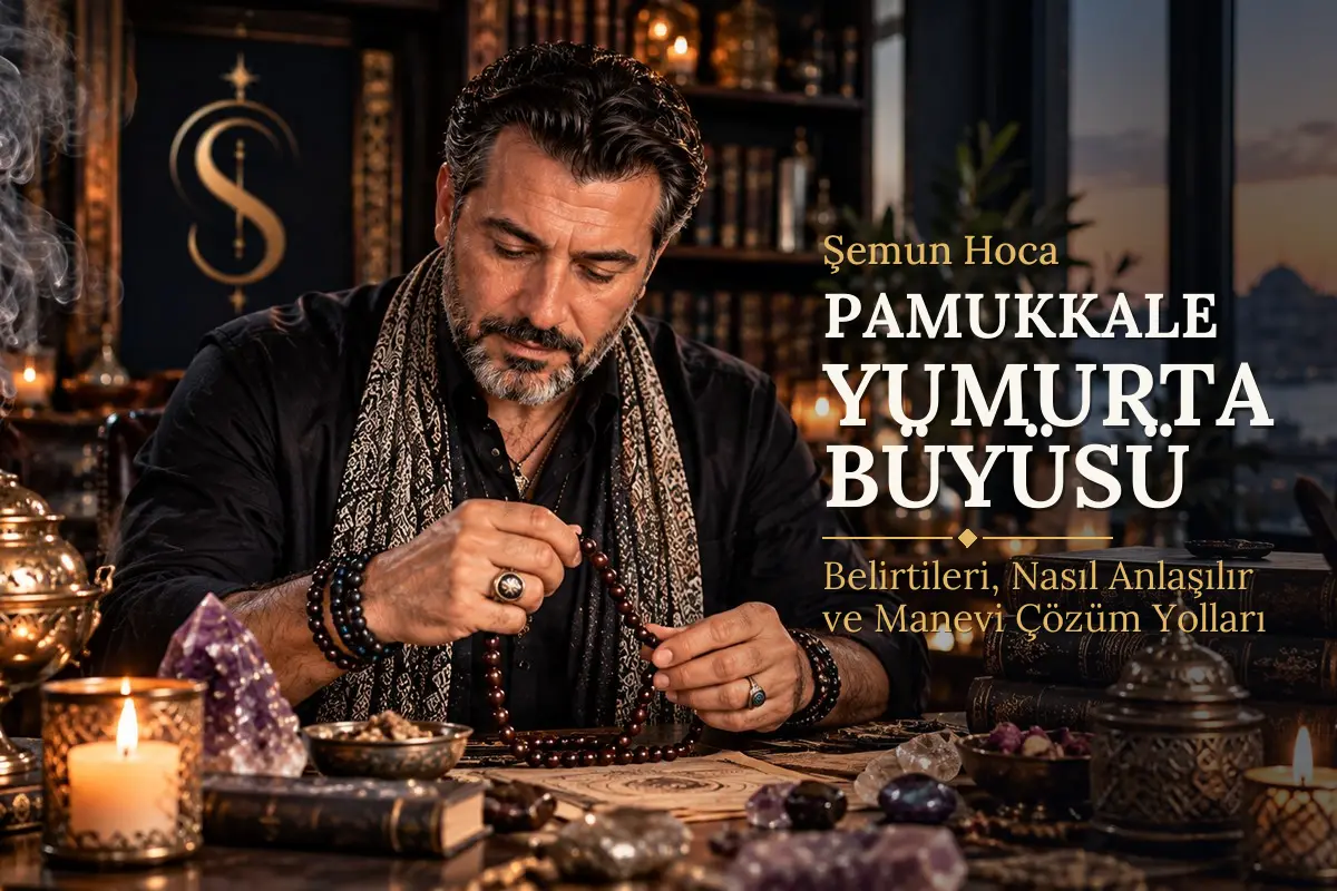 Pamukkale Yumurta Büyüsü – Şemun Hoca rehberi (temsili görsel)