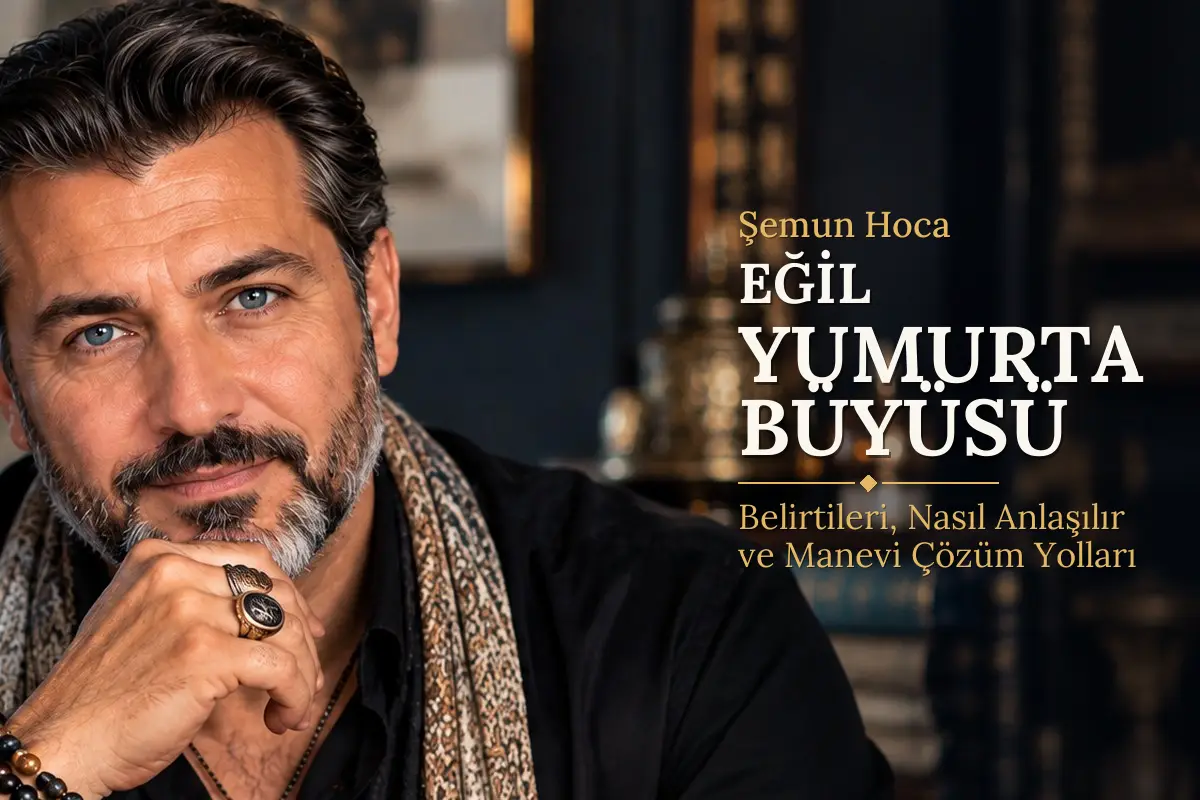 Eğil Yumurta Büyüsü – Şemun Hoca rehberi (temsili görsel)