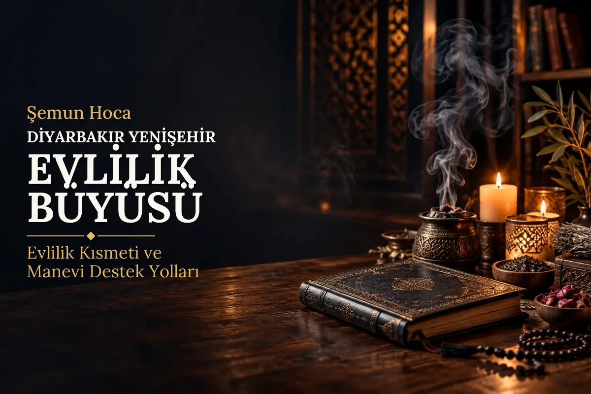 Diyarbakır Yenişehir Evlilik Büyüsü – Şemun Hoca rehberi (temsili görsel)