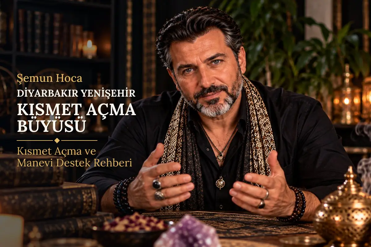 Diyarbakır Yenişehir Kısmet Açma Büyüsü – Şemun Hoca rehberi (temsili görsel)