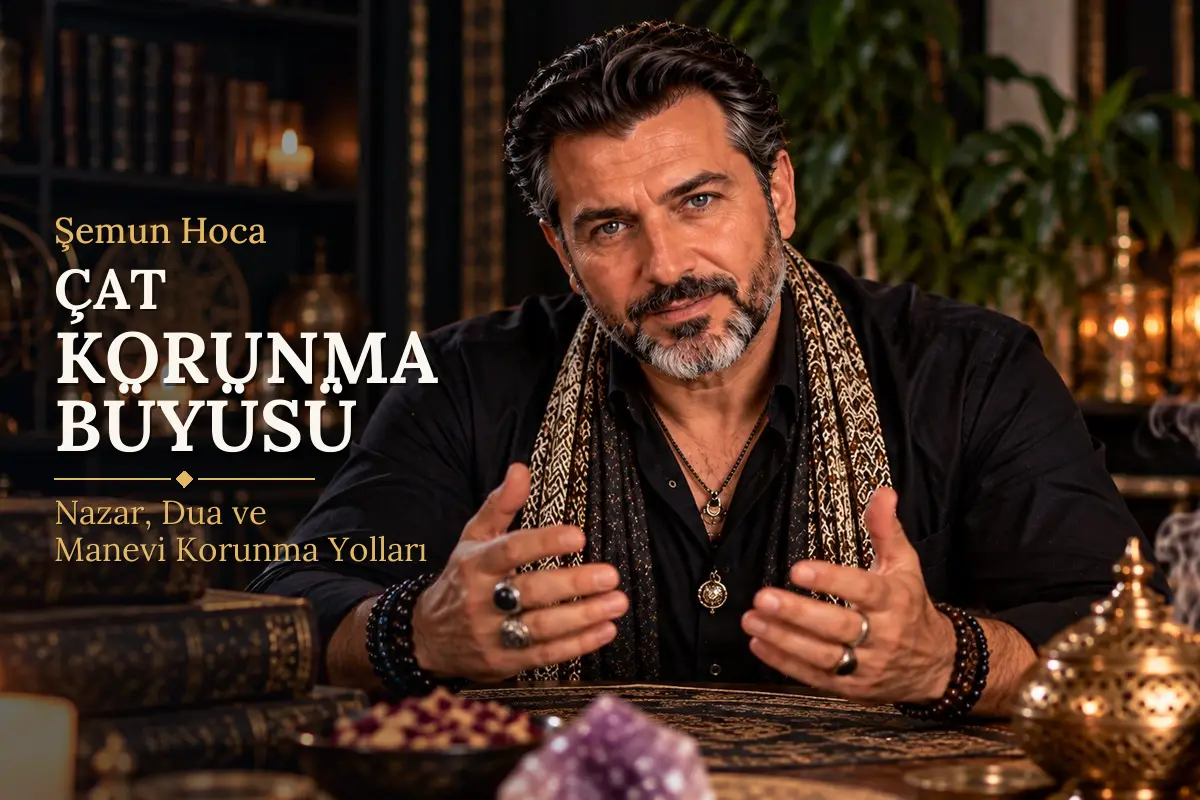 Çat Korunma Büyüsü – Şemun Hoca rehberi (temsili görsel)