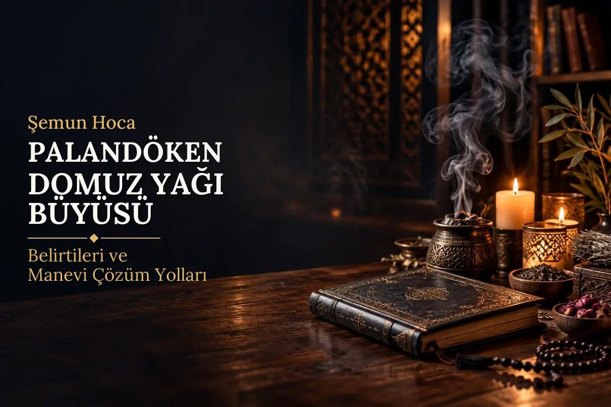 Palandöken Domuz Yağı Büyüsü – Şemun Hoca rehberi (temsili görsel)