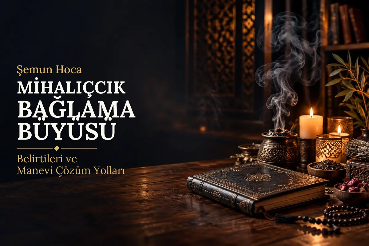 Mihalıçcık Bağlama Büyüsü – Şemun Hoca rehberi (temsili görsel)