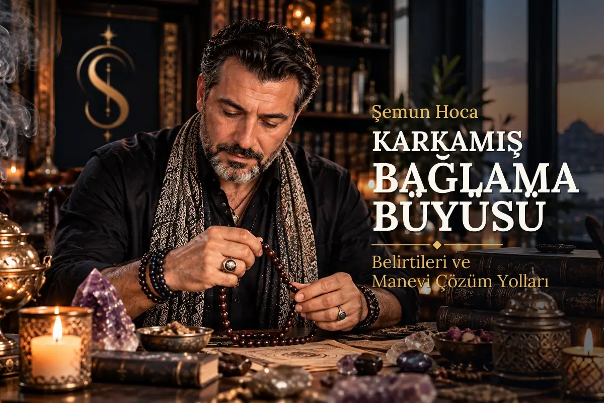 Karkamış Bağlama Büyüsü – Şemun Hoca rehberi (temsili görsel)