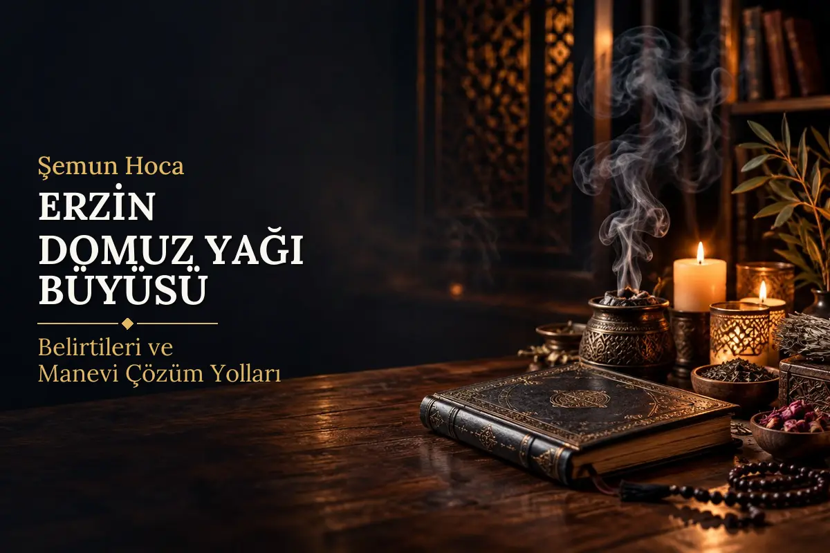 Erzin Domuz Yağı Büyüsü – Şemun Hoca rehberi (temsili görsel)