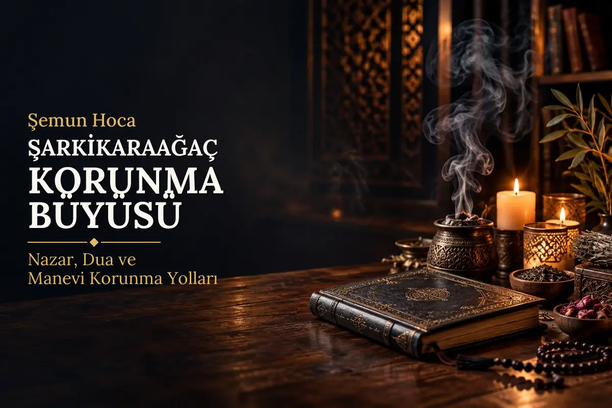 Şarkikaraağaç Korunma Büyüsü – Şemun Hoca rehberi (temsili görsel)