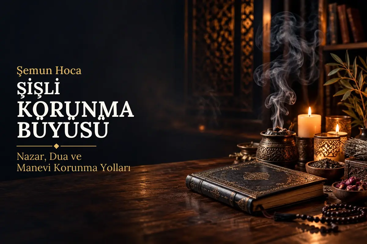 Şişli Korunma Büyüsü – Şemun Hoca rehberi (temsili görsel)