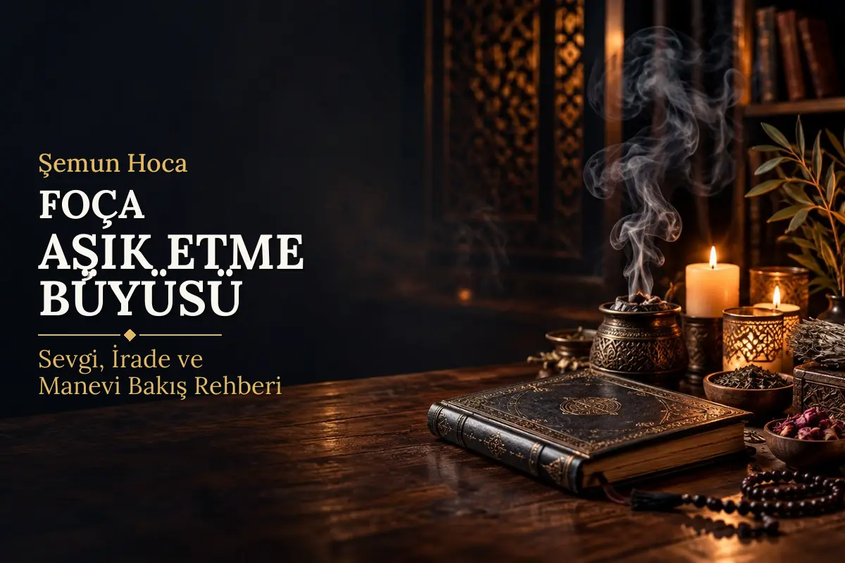 Foça Aşık Etme Büyüsü – Şemun Hoca rehberi (temsili görsel)