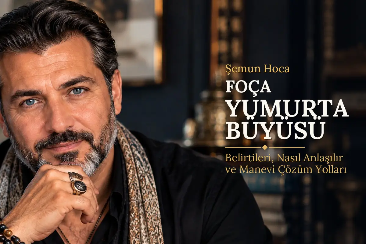 Foça Yumurta Büyüsü – Şemun Hoca rehberi (temsili görsel)