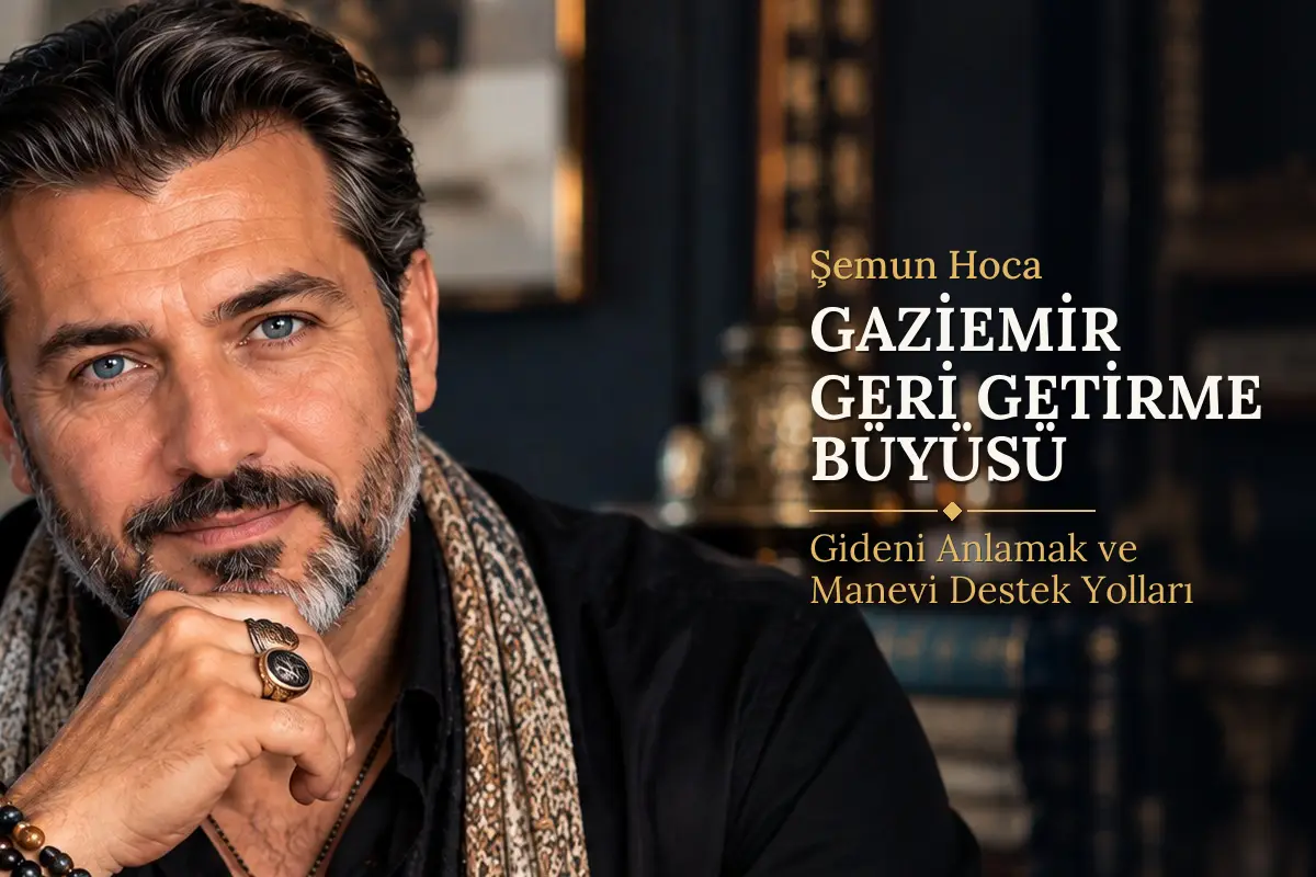 Gaziemir Geri Getirme Büyüsü – Şemun Hoca rehberi (temsili görsel)