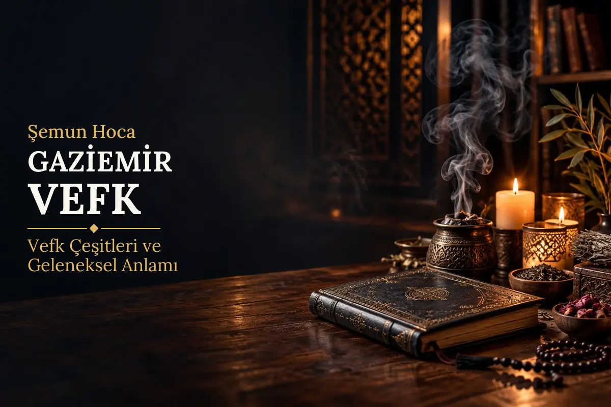 Gaziemir Vefk – Şemun Hoca rehberi (temsili görsel)