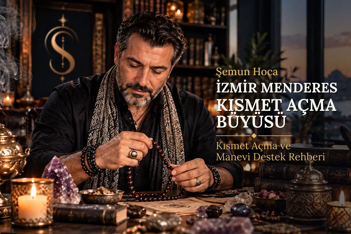 İzmir Menderes Kısmet Açma Büyüsü – Şemun Hoca rehberi (temsili görsel)