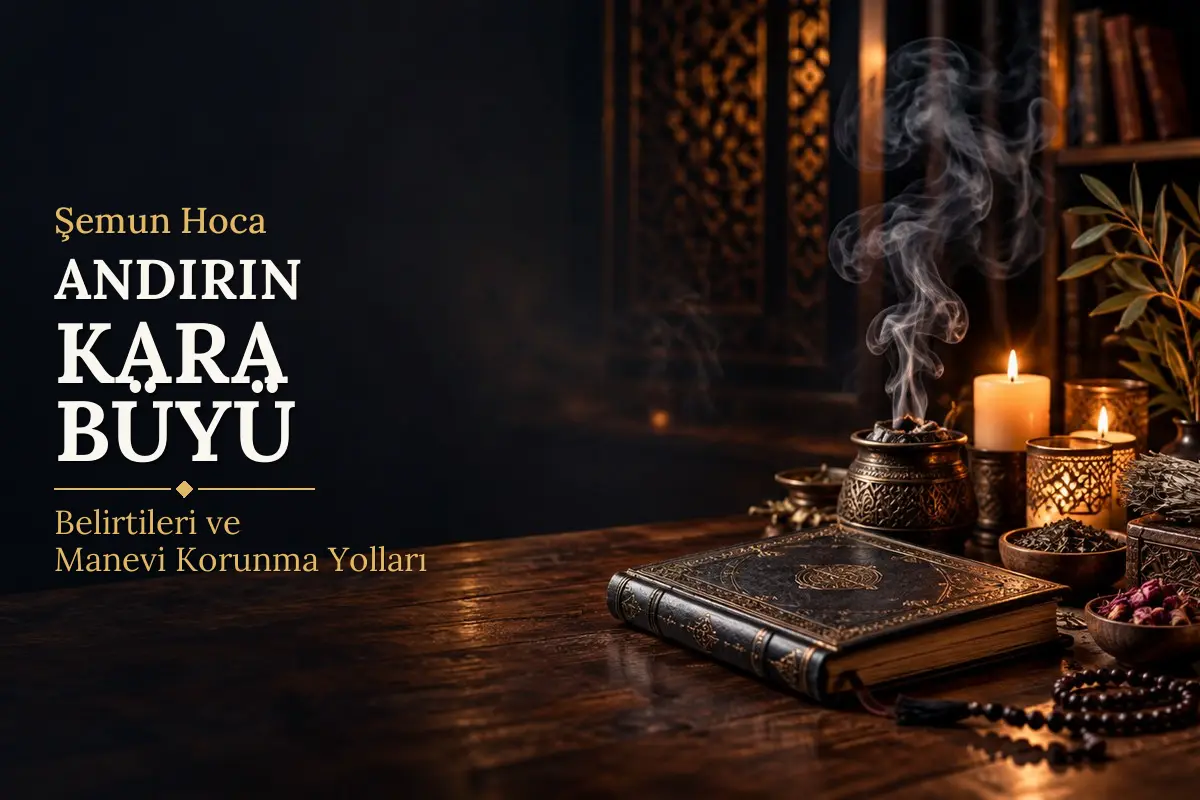 Andırın Kara Büyü – Şemun Hoca rehberi (temsili görsel)