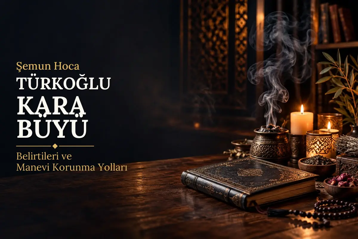 Türkoğlu Kara Büyü – Şemun Hoca rehberi (temsili görsel)
