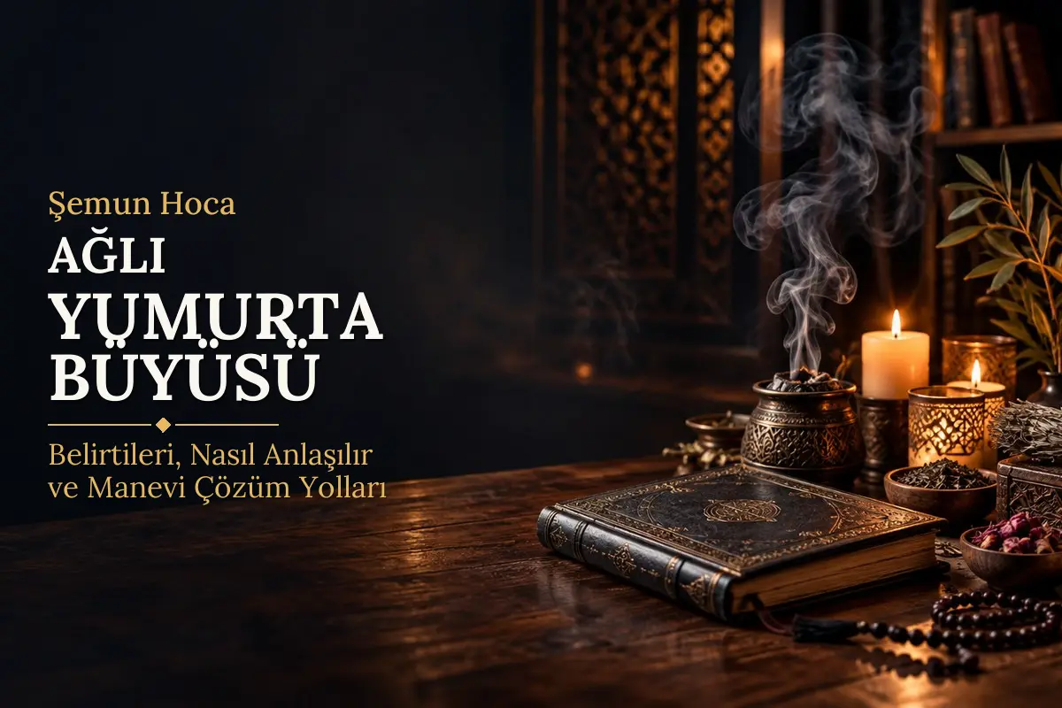 Ağlı Yumurta Büyüsü – Şemun Hoca rehberi (temsili görsel)