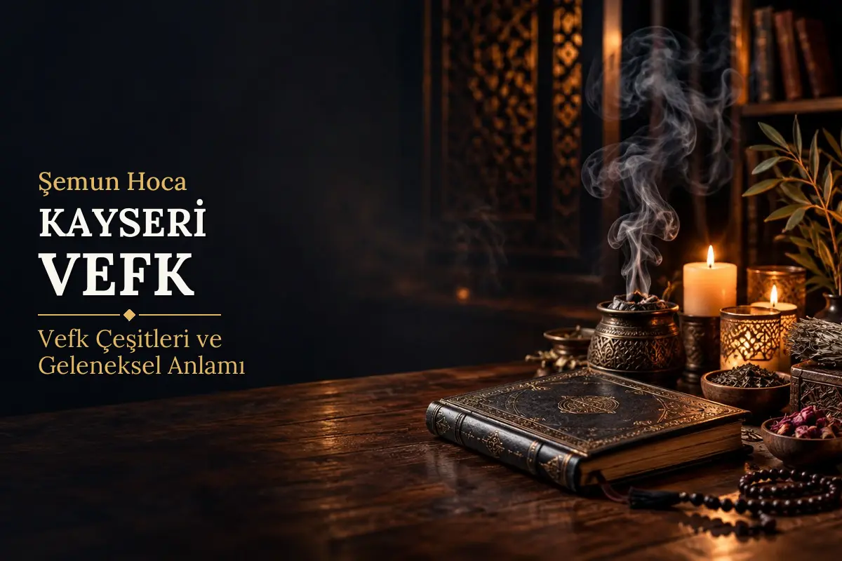 Kayseri Vefk – Şemun Hoca rehberi (temsili görsel)
