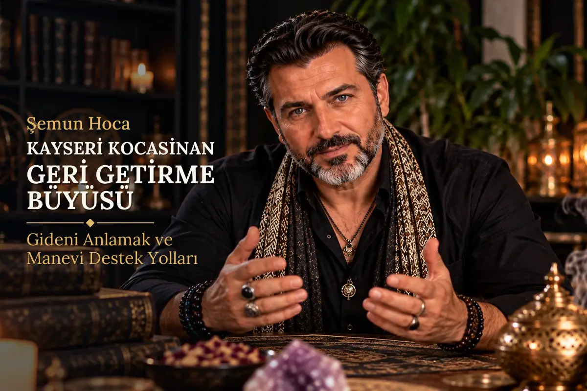 Kayseri Kocasinan Geri Getirme Büyüsü – Şemun Hoca rehberi (temsili görsel)
