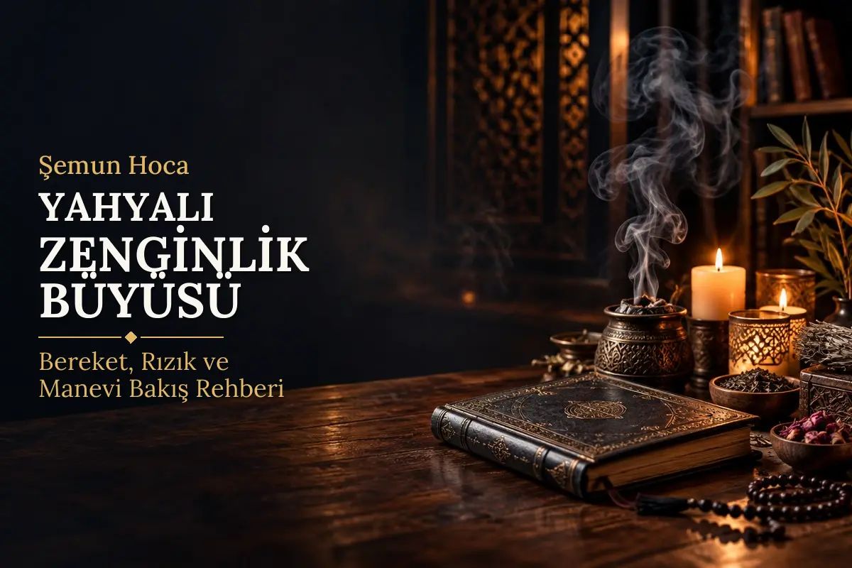 Yahyalı Zenginlik Büyüsü – Şemun Hoca rehberi (temsili görsel)