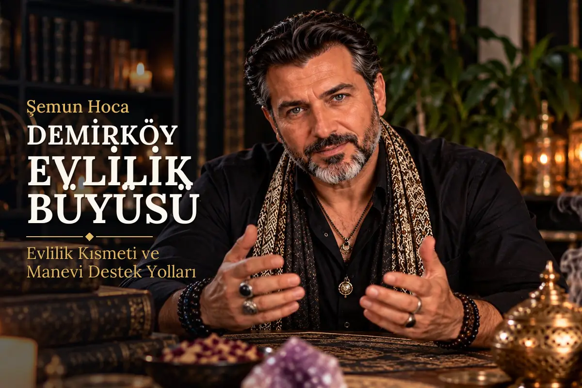 Demirköy Evlilik Büyüsü – Şemun Hoca rehberi (temsili görsel)
