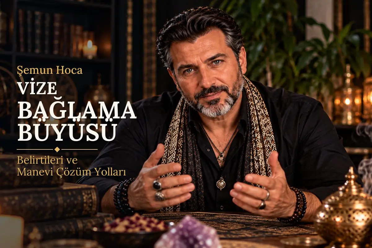 Vize Bağlama Büyüsü – Şemun Hoca rehberi (temsili görsel)