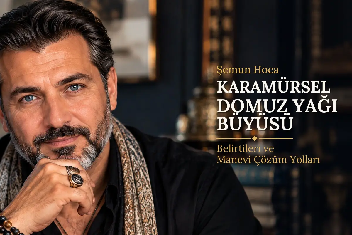 Karamürsel Domuz Yağı Büyüsü – Şemun Hoca rehberi (temsili görsel)