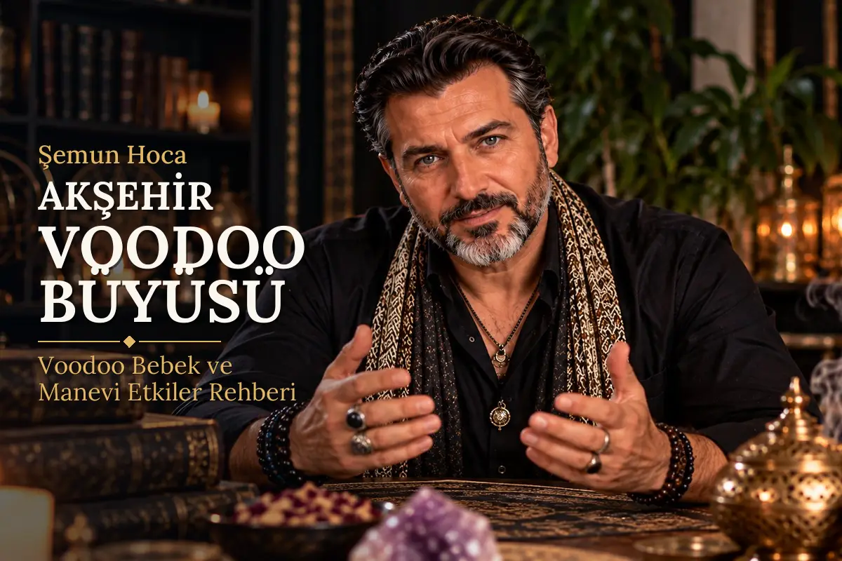 Akşehir Voodoo Büyüsü – Şemun Hoca rehberi (temsili görsel)