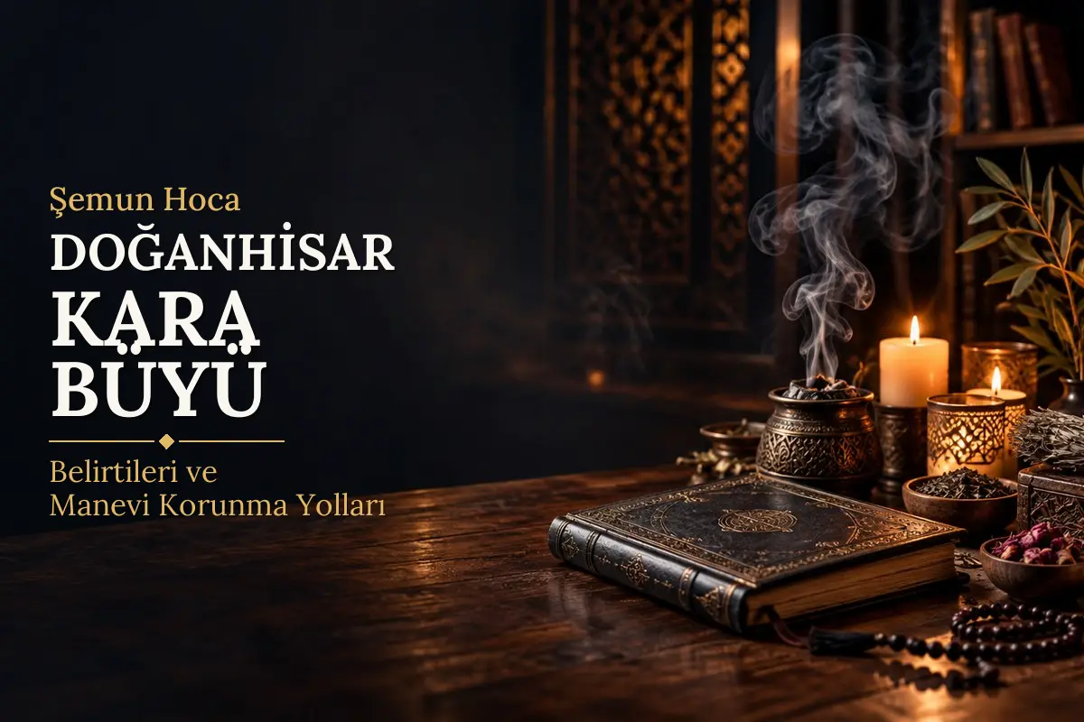 Doğanhisar Kara Büyü – Şemun Hoca rehberi (temsili görsel)