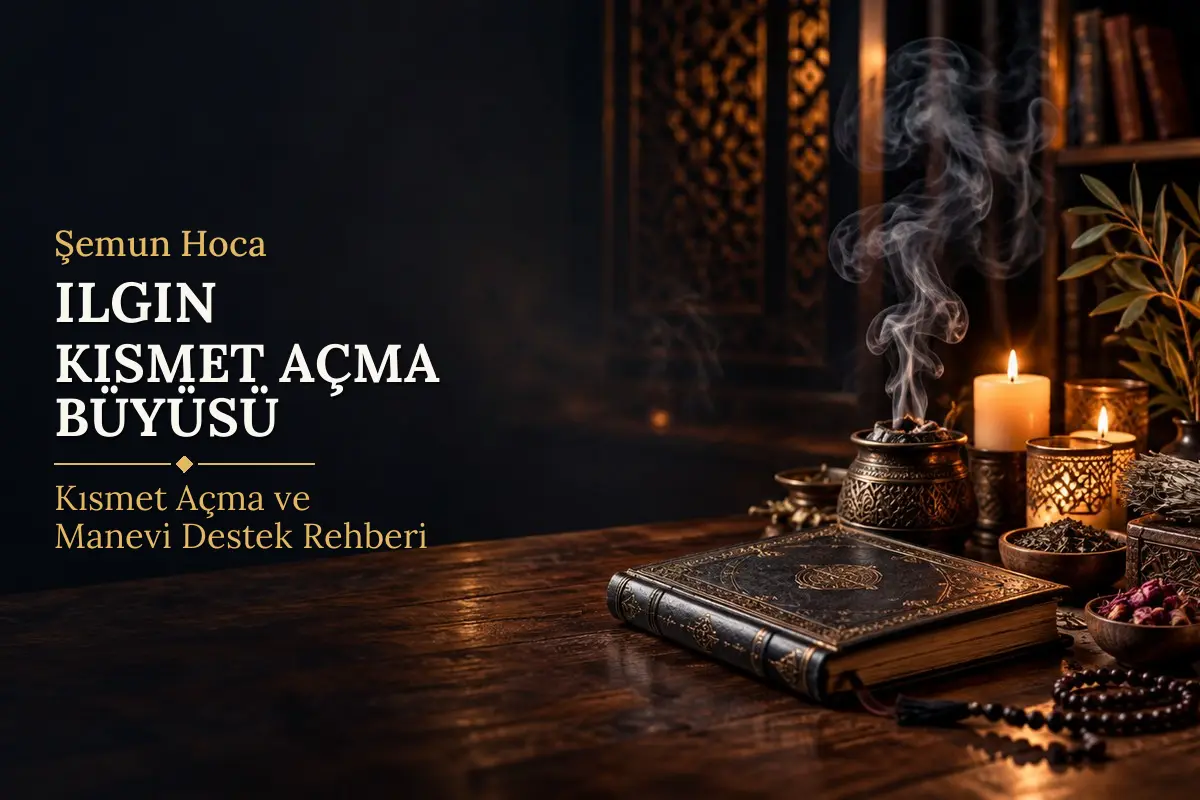 Ilgın Kısmet Açma Büyüsü – Şemun Hoca rehberi (temsili görsel)