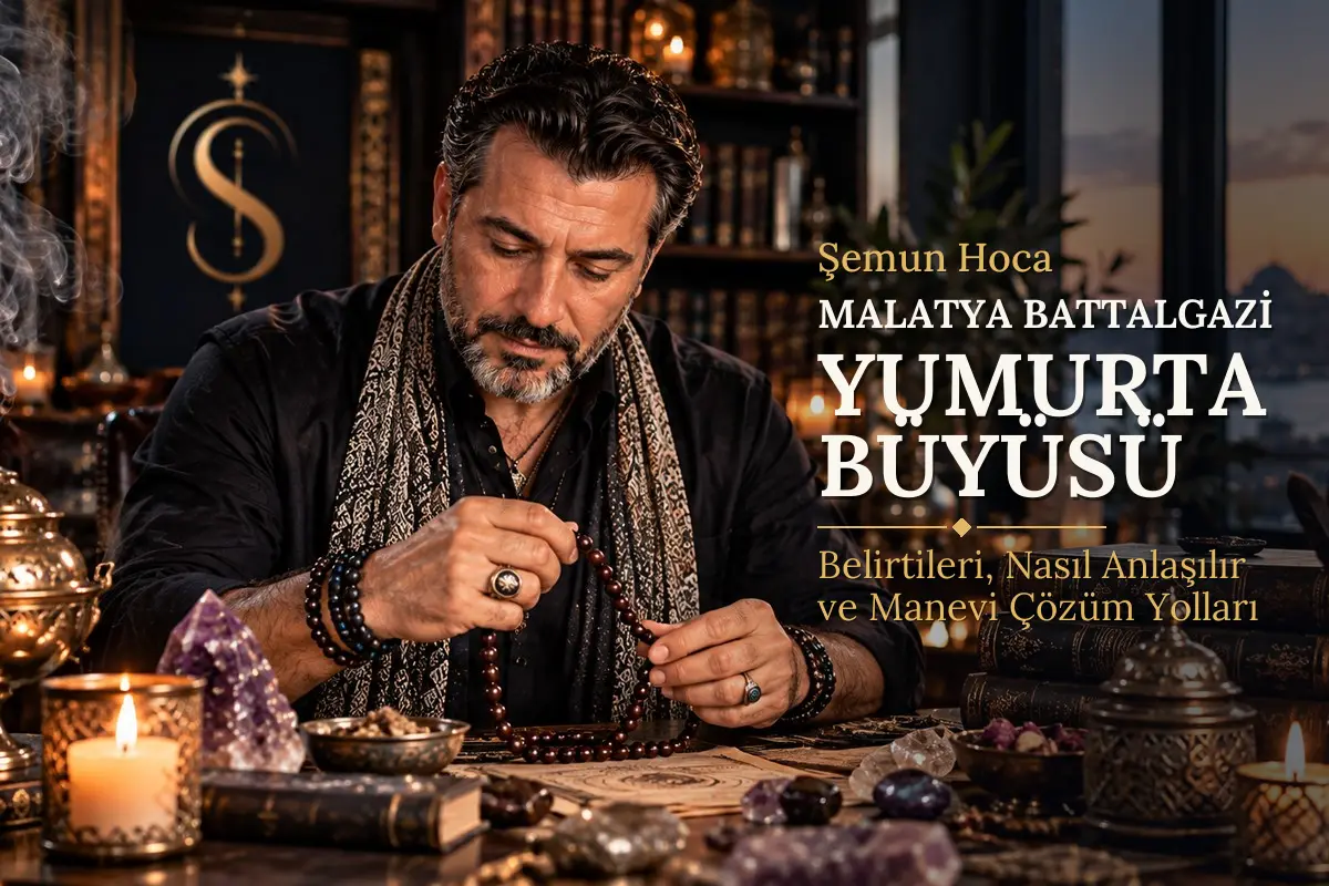 Malatya Battalgazi Yumurta Büyüsü – Şemun Hoca rehberi (temsili görsel)