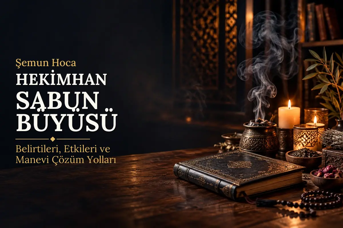 Hekimhan Sabun Büyüsü – Şemun Hoca rehberi (temsili görsel)