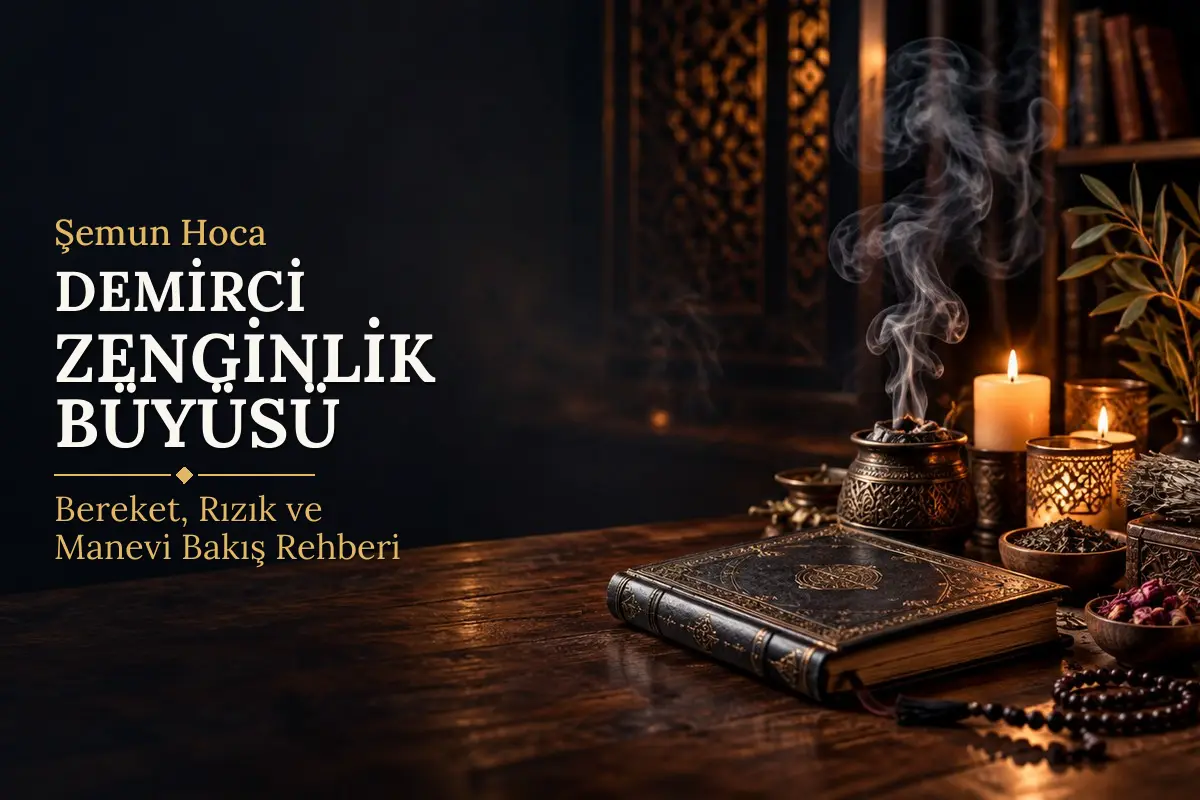Demirci Zenginlik Büyüsü – Şemun Hoca rehberi (temsili görsel)