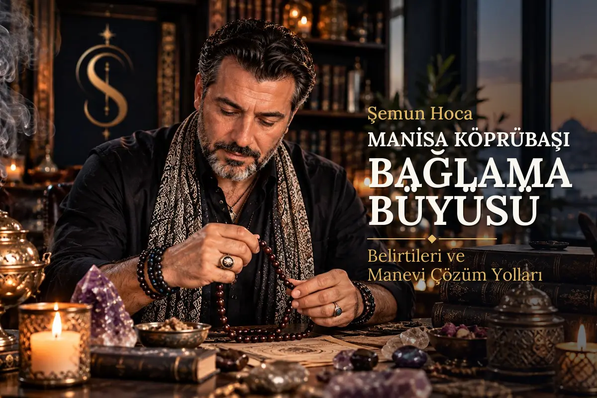 Manisa Köprübaşı Bağlama Büyüsü – Şemun Hoca rehberi (temsili görsel)