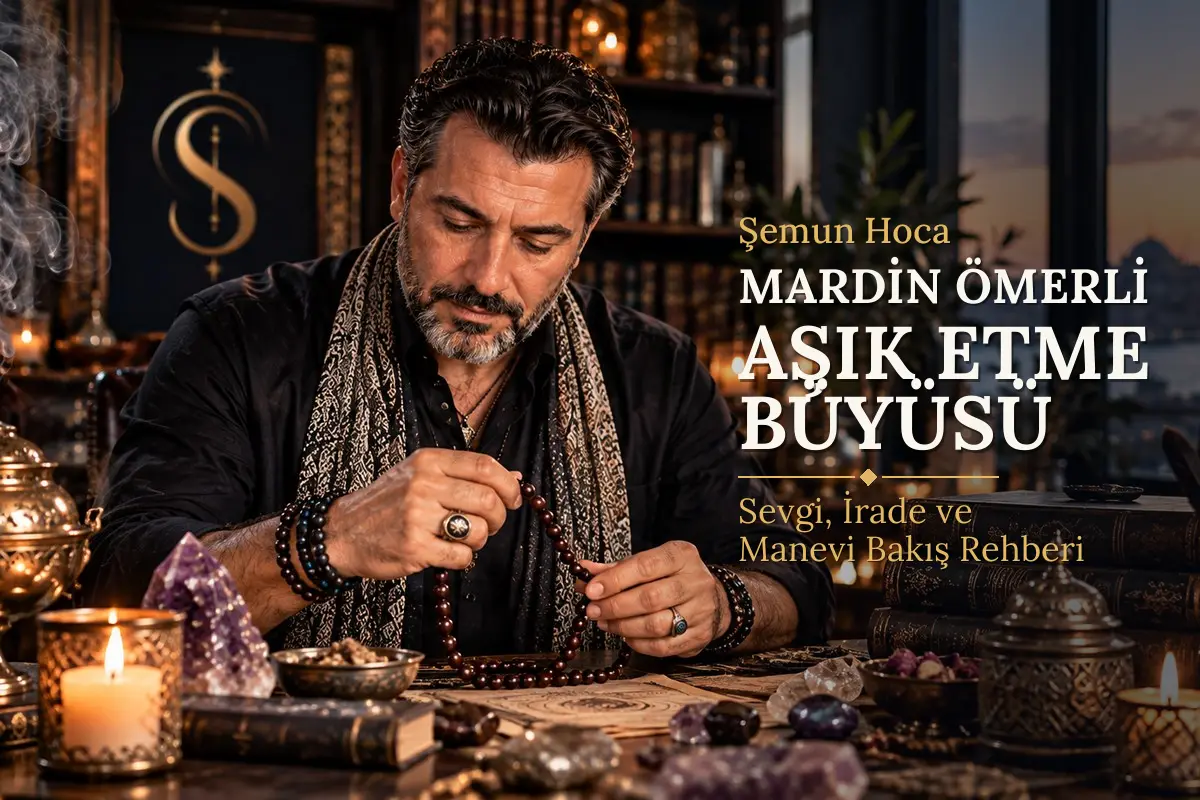 Mardin Ömerli Aşık Etme Büyüsü – Şemun Hoca rehberi (temsili görsel)