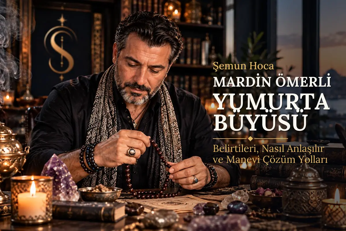 Mardin Ömerli Yumurta Büyüsü – Şemun Hoca rehberi (temsili görsel)